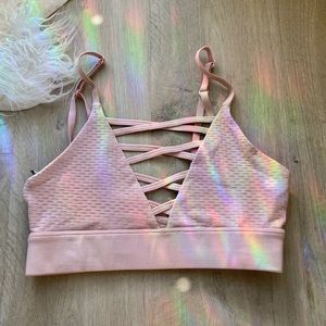 Lorna Jane Pink Sports Bra